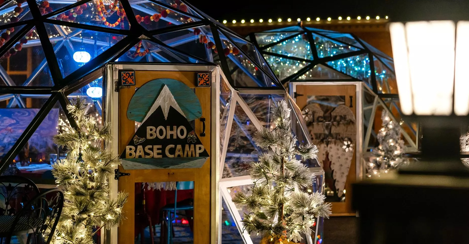 HISTORIC RESTAURANT INTRODUCES IGLOOS