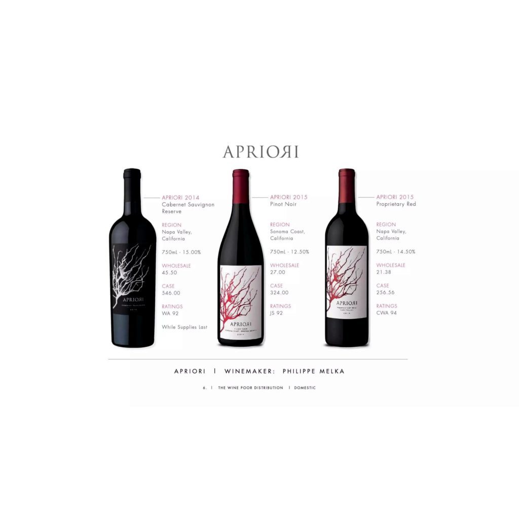 THE WINE POOR DISTRIBUTION CATALOG