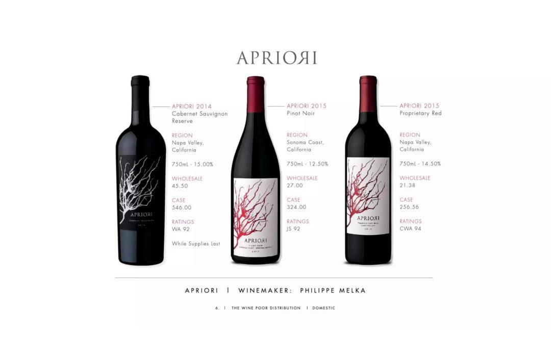 THE WINE POOR DISTRIBUTION Q1 2020 CATALOG
