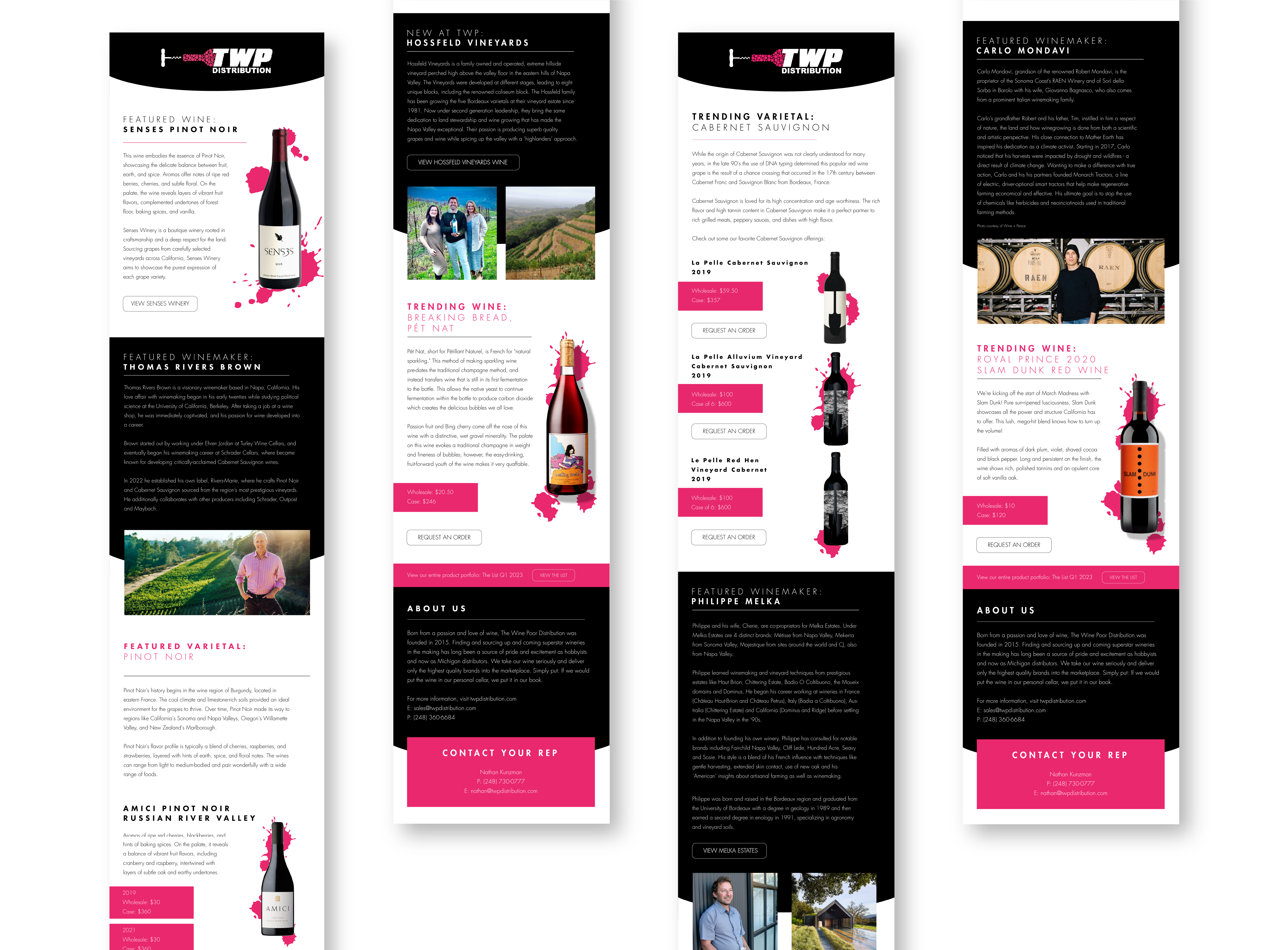 TWP EMAIL MARKETING (1) The Wine Poor Distribution E-Marketing