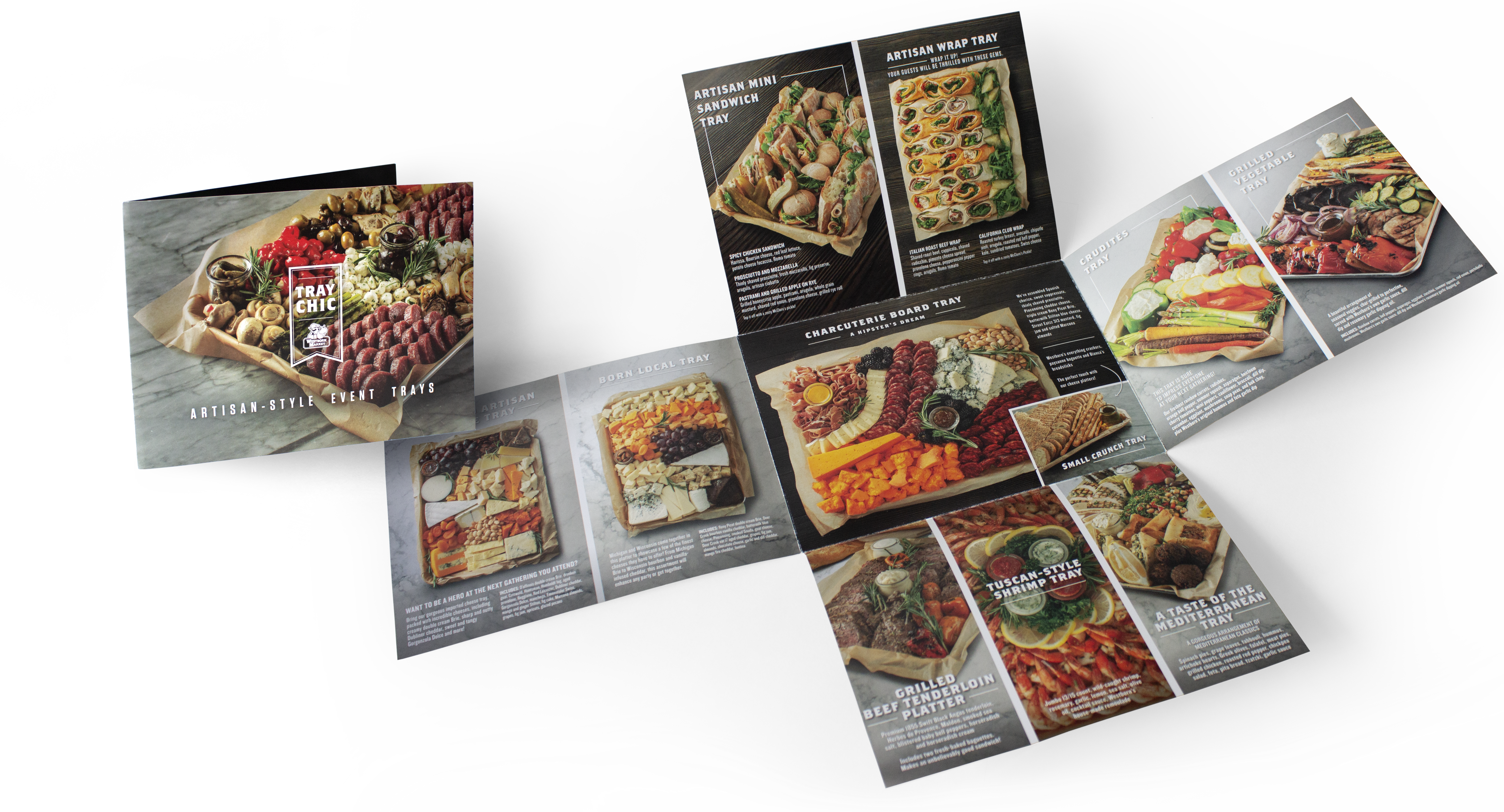 Westborn Market - quadfold brochure design Westborn Market - quadfold brochure graphic design
